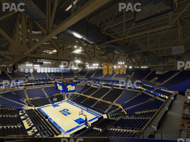 Petersen Events Center - Section 217 Seat View Petersen Events Center - Section 217 Seat View