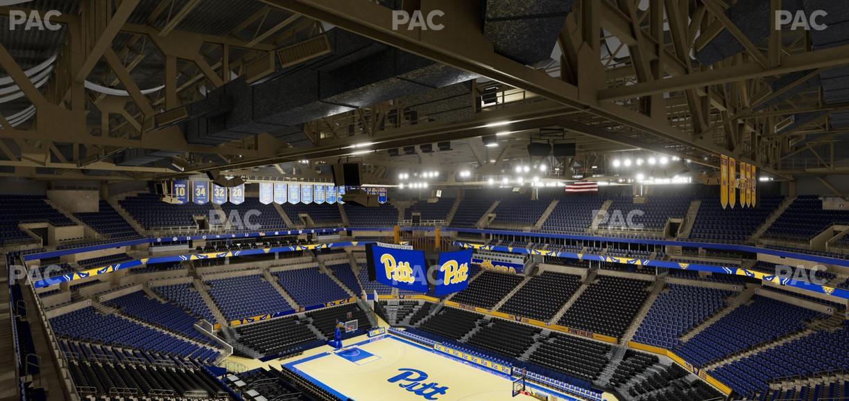 Petersen Events Center - Section 218 Seat View