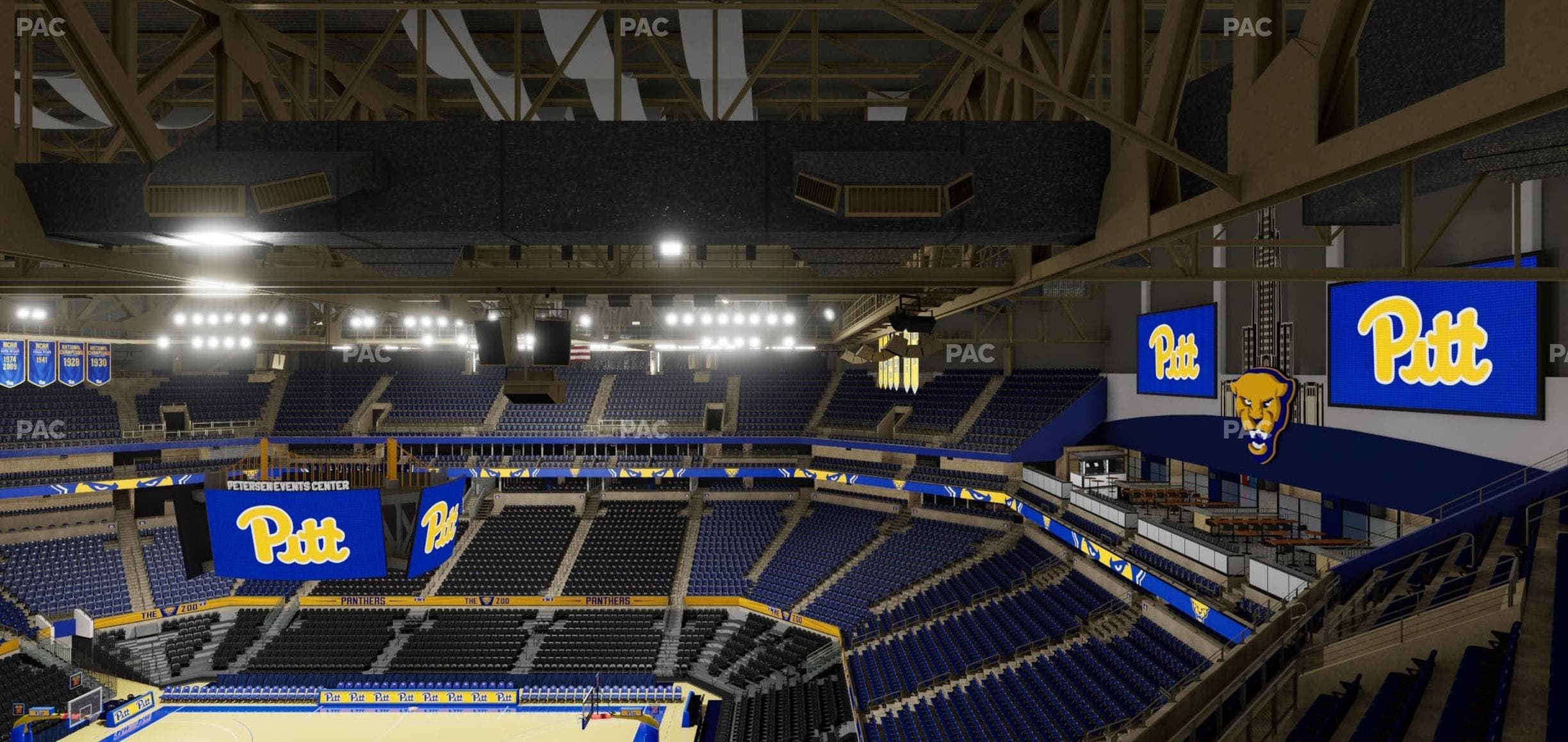Petersen Events Center - Section 219 Seat View