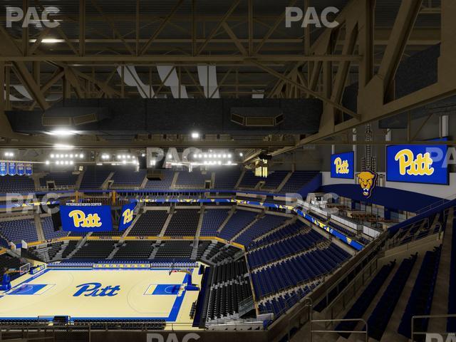 Petersen Events Center - Section 219 Seat View Petersen Events Center - Section 219 Seat View