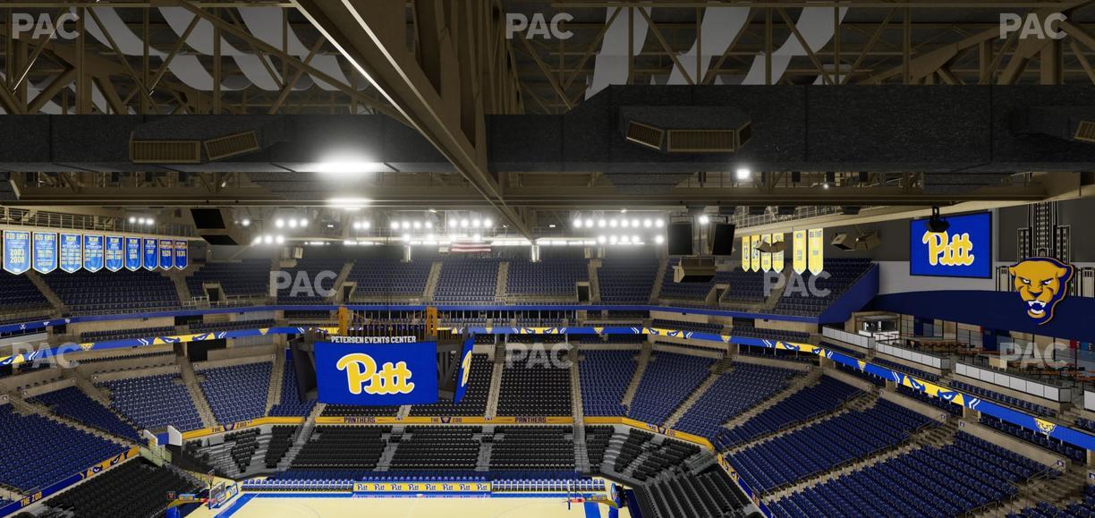 Petersen Events Center - Section 220 Seat View