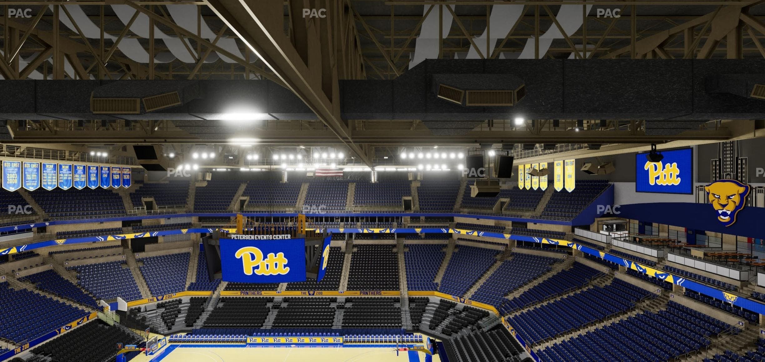 Petersen Events Center - Section 220 Seat View