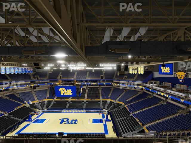 Petersen Events Center - Section 220 Seat View Petersen Events Center - Section 220 Seat View