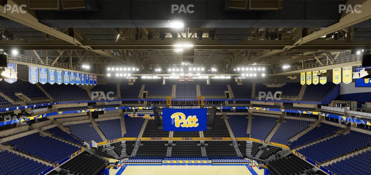 Petersen Events Center - Section 221 Seat View
