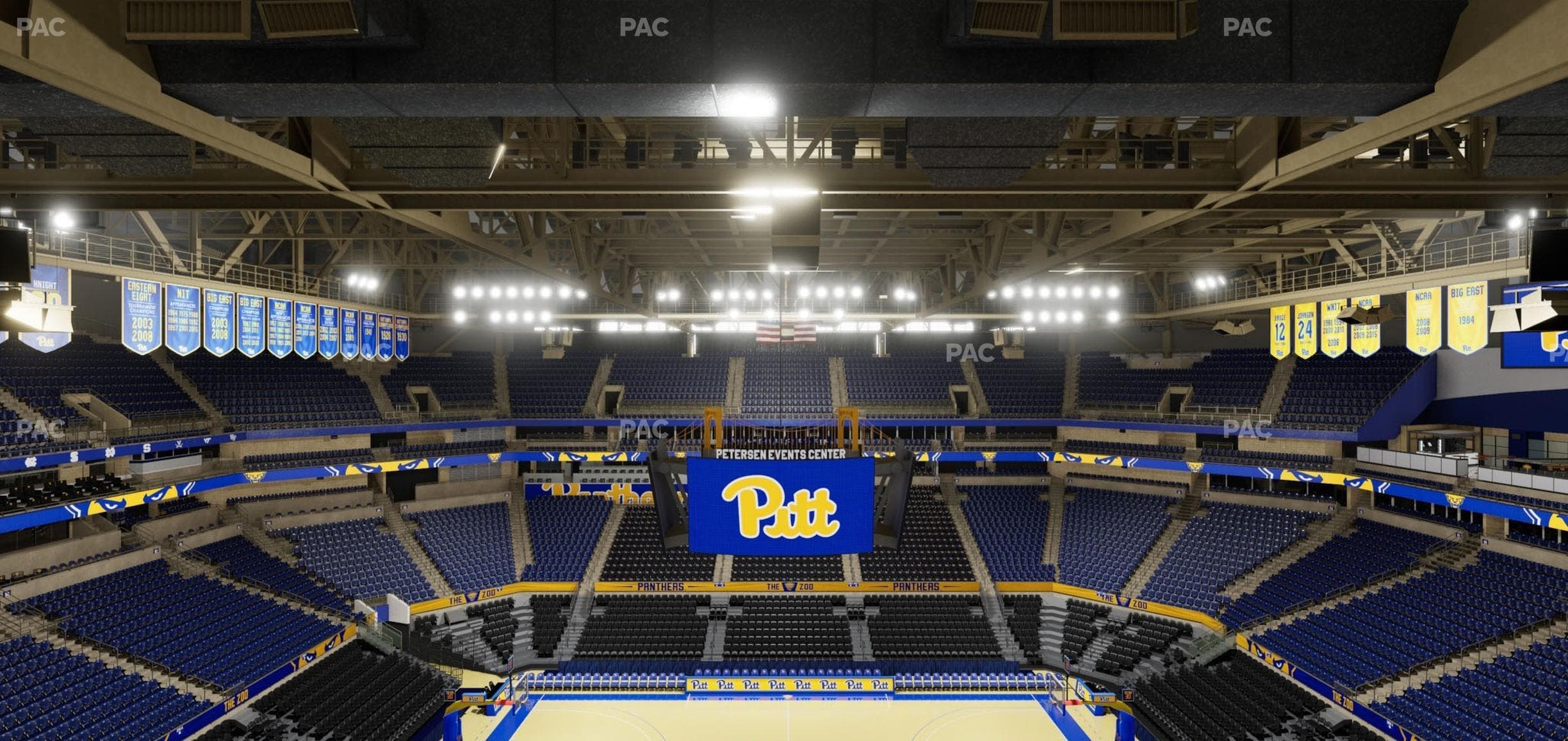 Petersen Events Center - Section 221 Seat View