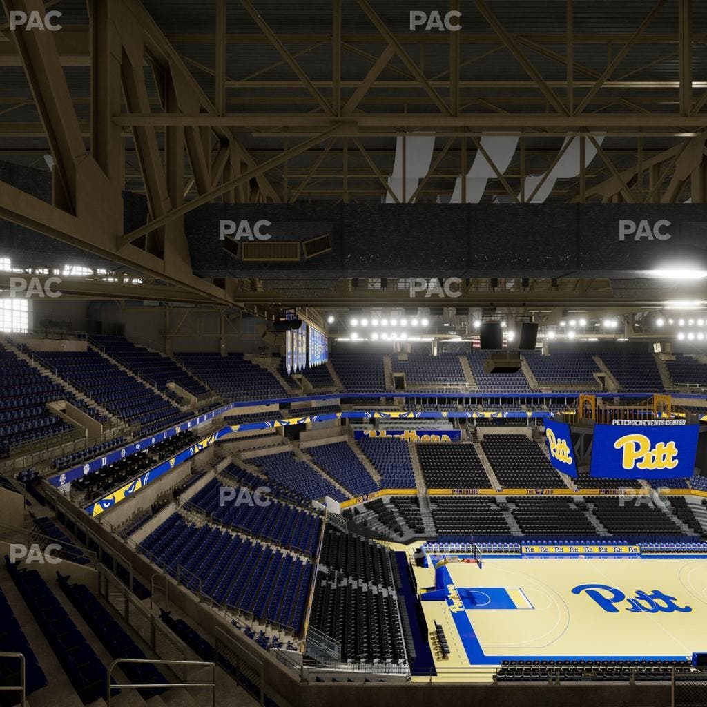 Petersen Events Center - Section 223 Seat View