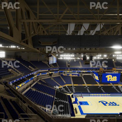 Petersen Events Center - Section 223 Seat View