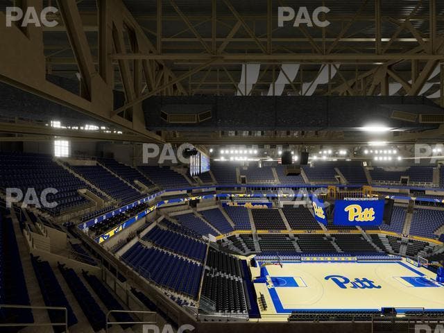 Petersen Events Center - Section 223 Seat View