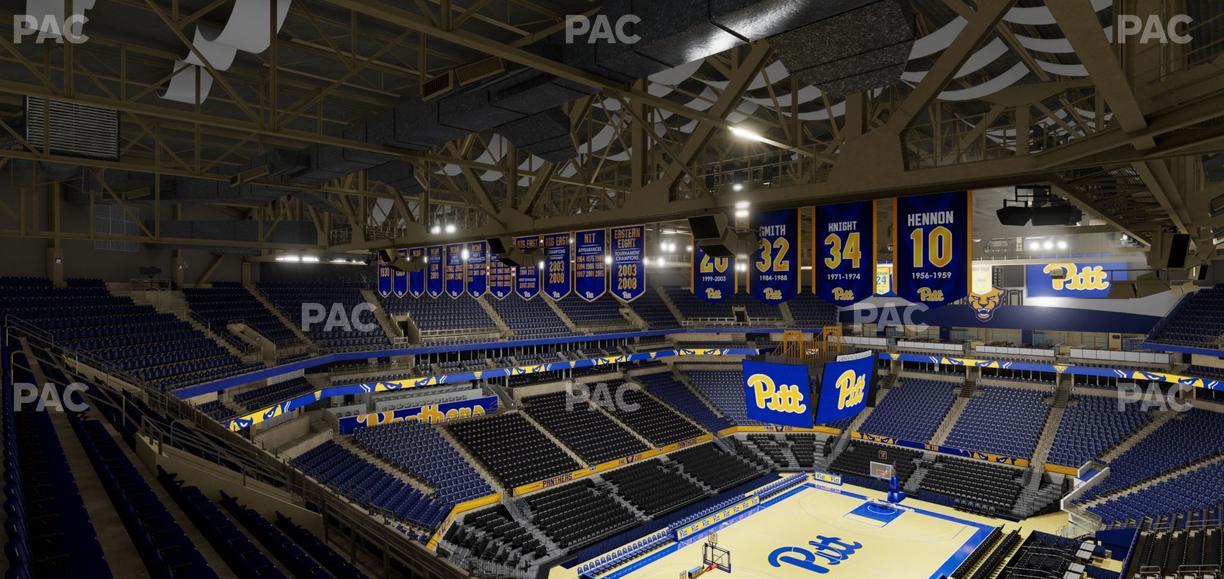 Petersen Events Center - Section 225 Seat View