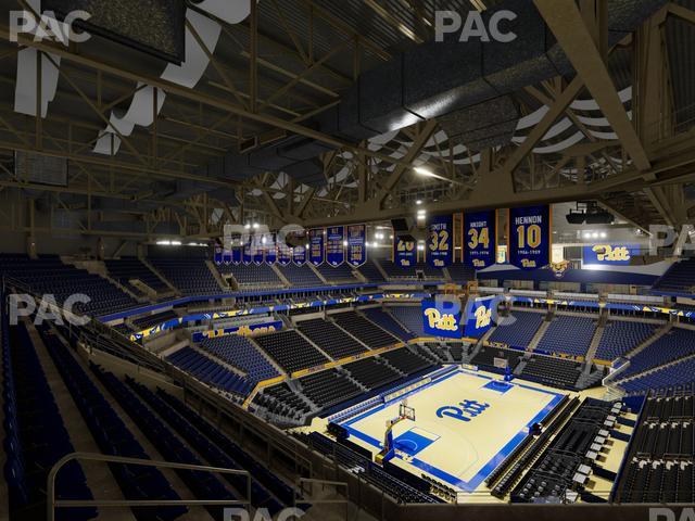 Petersen Events Center - Section 225 Seat View Petersen Events Center - Section 225 Seat View