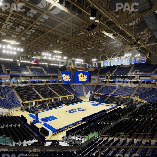 Petersen Events Center - Section Baseline Club 211 Seat View