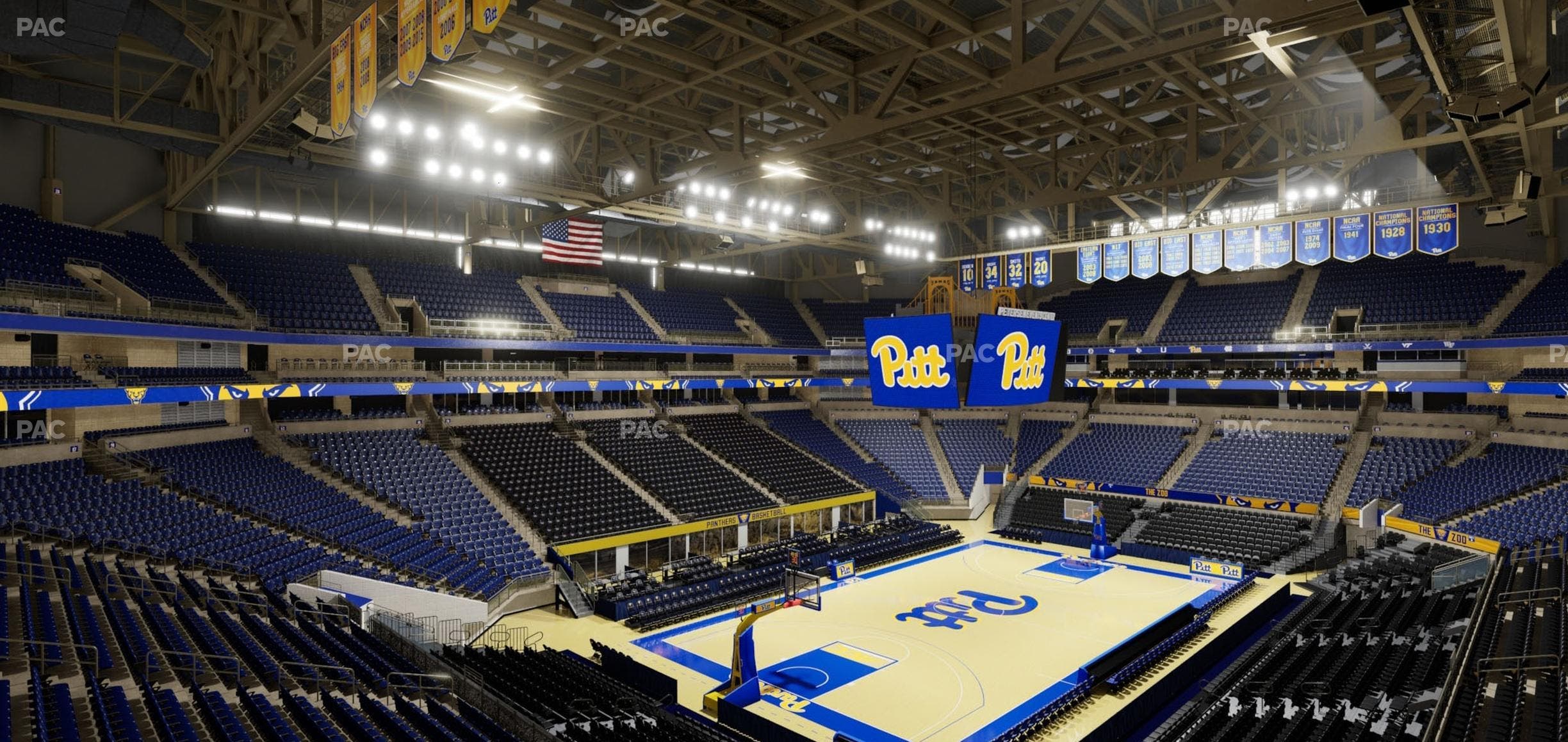 Petersen Events Center - Section Baseline Club 212 Seat View