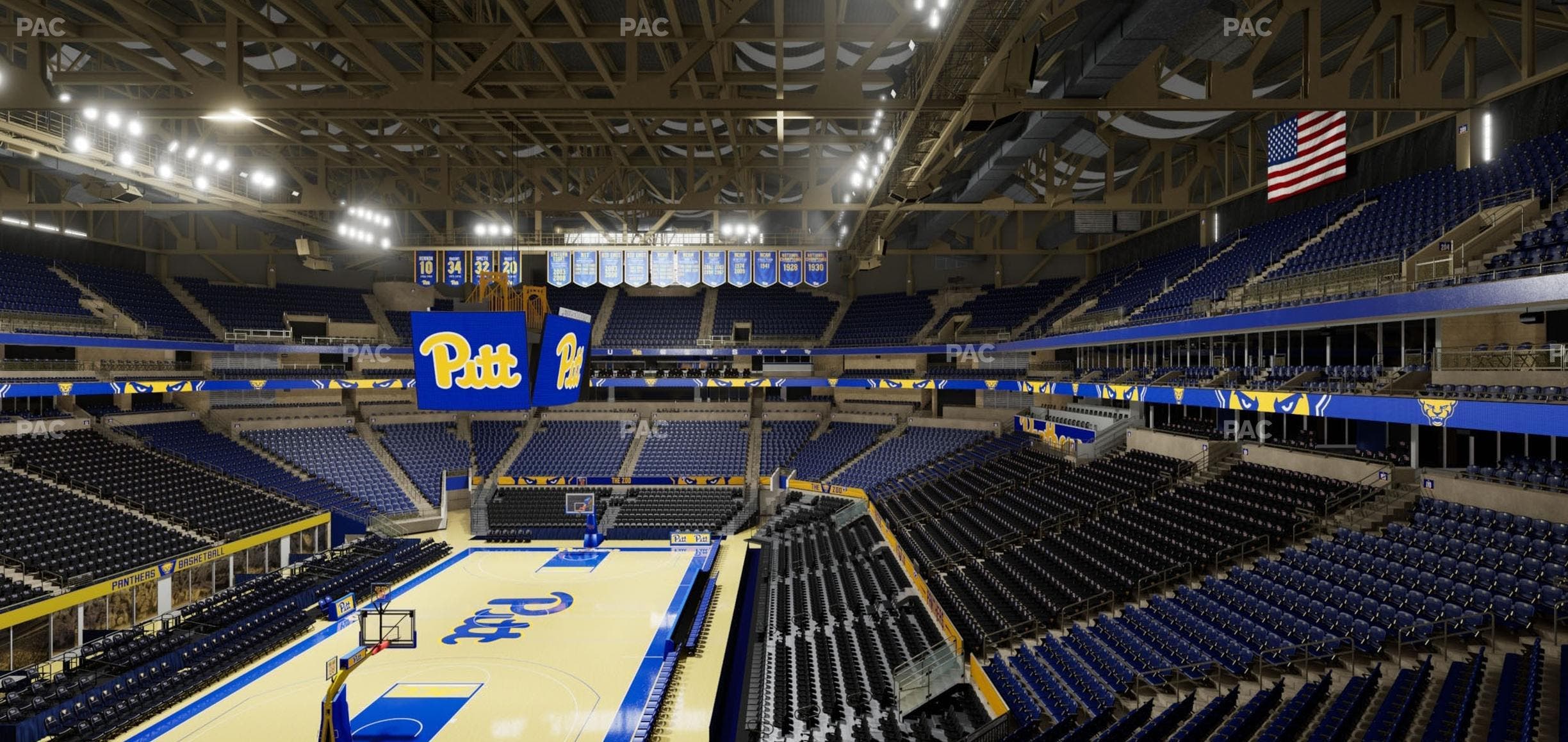 Petersen Events Center - Section Baseline Club 213 Seat View