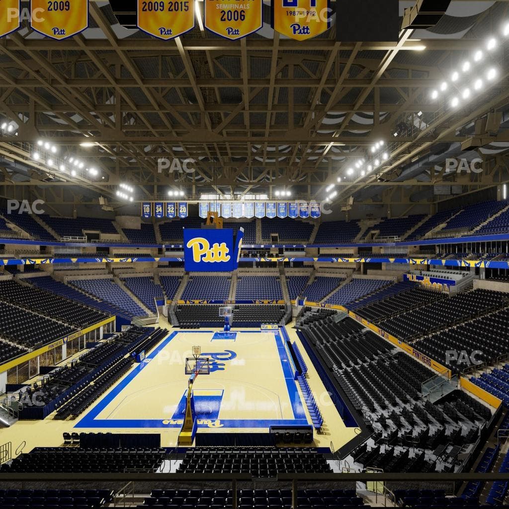 Petersen Events Center - Section Baseline Club 214 Seat View