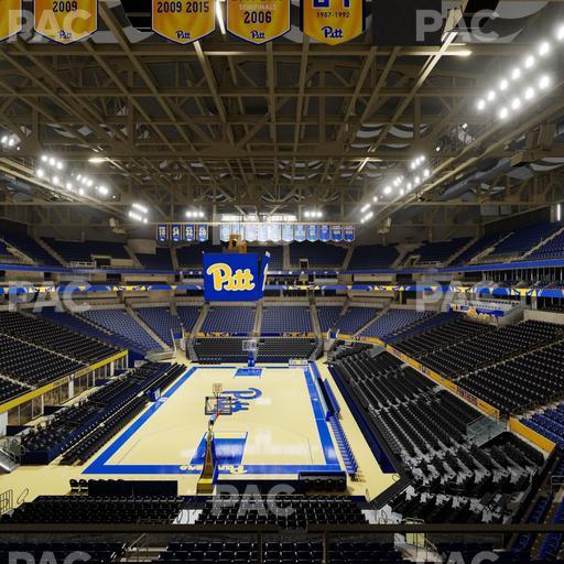 Petersen Events Center - Section Baseline Club 214 Seat View