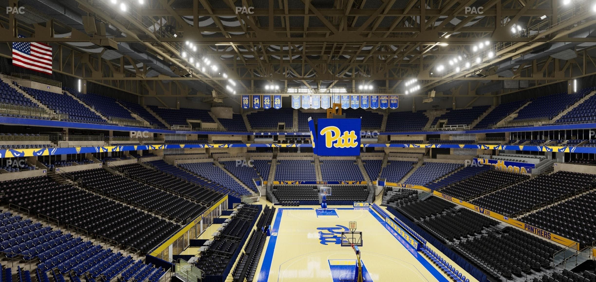 Petersen Events Center - Section Baseline Club 215 Seat View