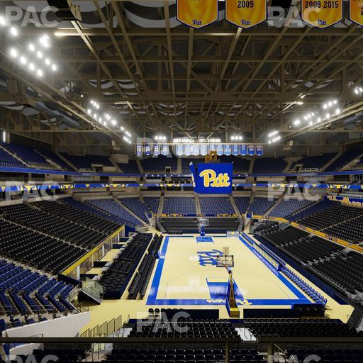 Petersen Events Center - Section Baseline Club 215 Seat View