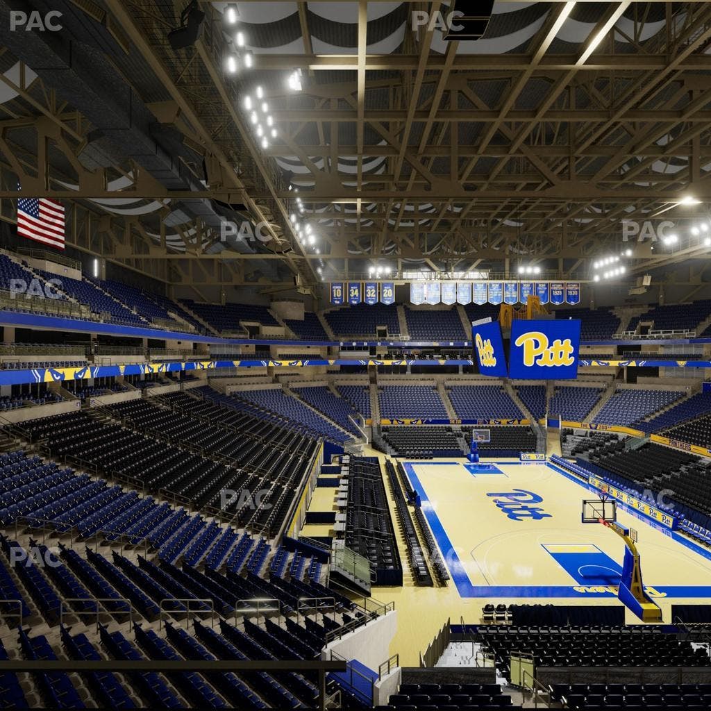 Petersen Events Center - Section Baseline Club 216 Seat View