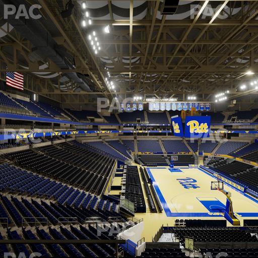 Petersen Events Center - Section Baseline Club 216 Seat View