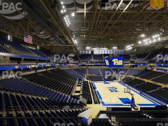 Petersen Events Center - Section Baseline Club 216 Seat View