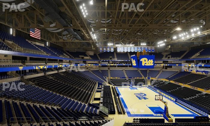 Petersen Events Center - Section Baseline Club 216 Seat View