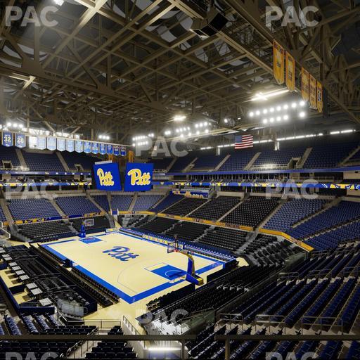 Petersen Events Center - Section Baseline Club 217 Seat View