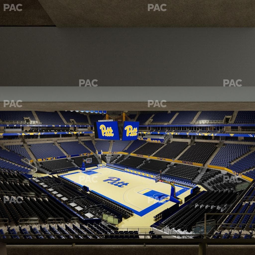 Petersen Events Center - Section Baseline Club 218 Seat View