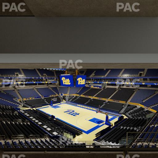 Petersen Events Center - Section Baseline Club 218 Seat View