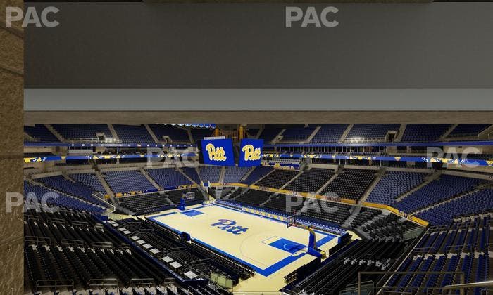 Petersen Events Center - Section Baseline Club 218 Seat View
