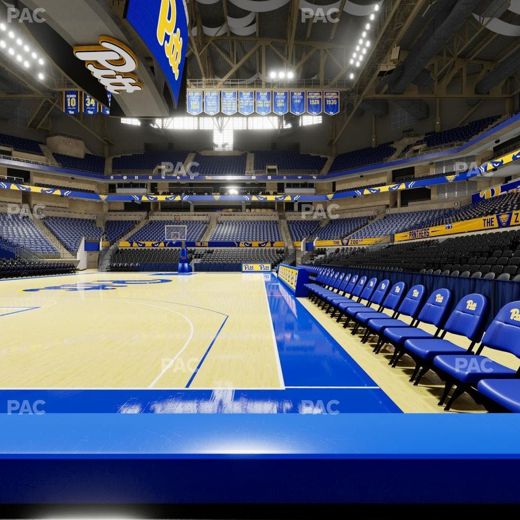 Petersen Events Center - Section Baseline Tables Vipez Seat View