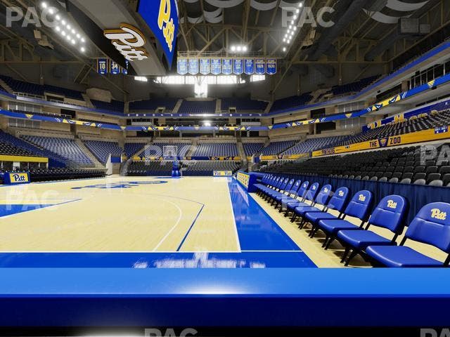 Petersen Events Center - Section Baseline Tables Vipez Seat View