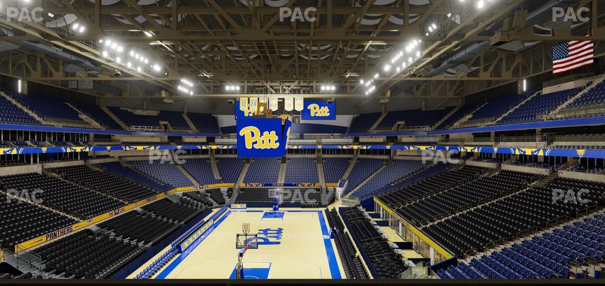 Petersen Events Center - Section Center Club 101 Seat View