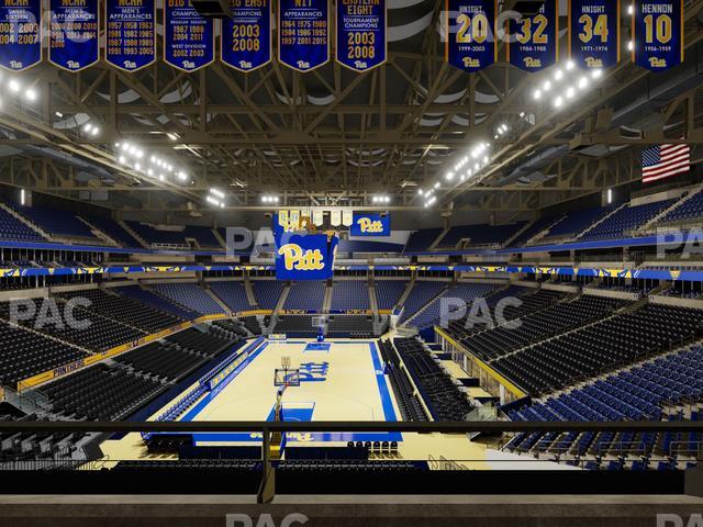 Petersen Events Center - Section Center Club 101 Seat View Petersen Events Center - Section Center Club 101 Seat View