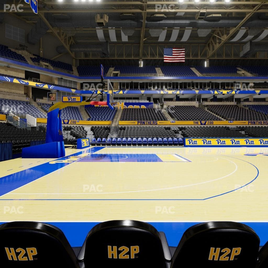 Petersen Events Center - Section Courtside Vip 2 Seat View