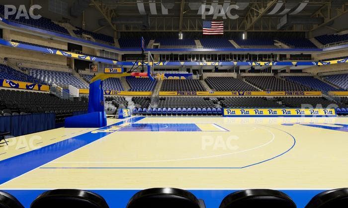 Petersen Events Center - Section Courtside Vip 2 Seat View