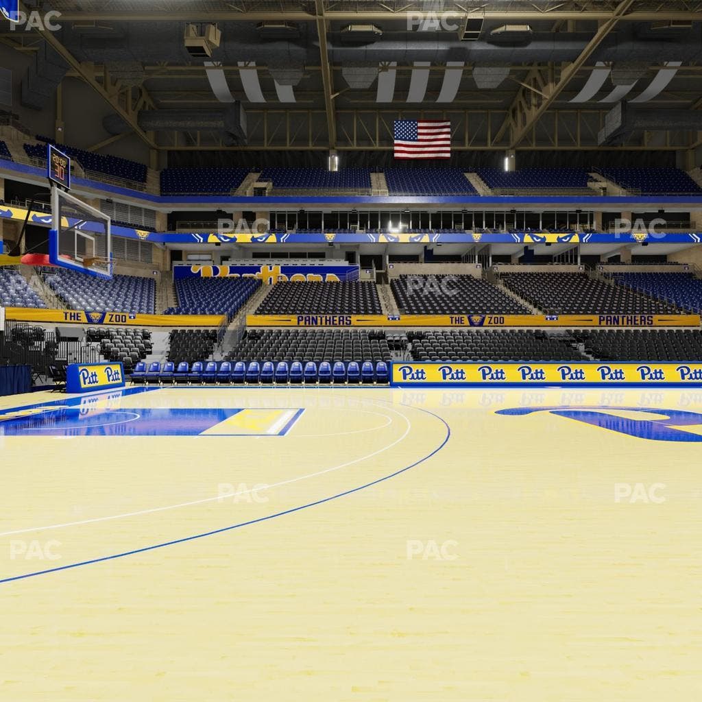 Petersen Events Center - Section Courtside Vip Seat View
