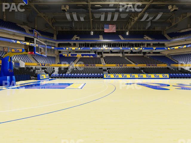 Petersen Events Center - Section Courtside Vip Seat View Petersen Events Center - Section Courtside Vip Seat View