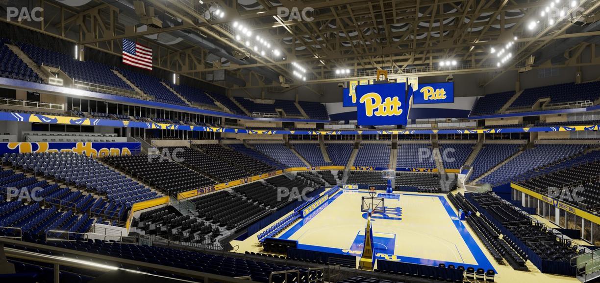 Petersen Events Center - Section Hitop 101 Seat View