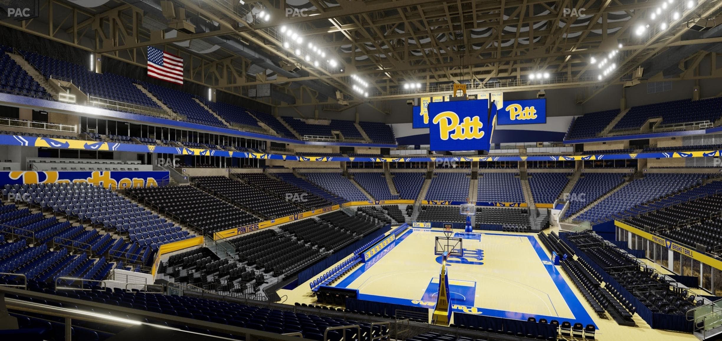 Petersen Events Center - Section Hitop 101 Seat View