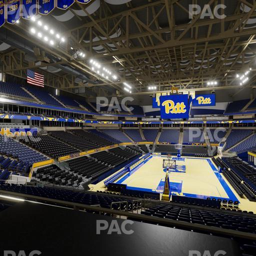 Petersen Events Center - Section Hitop 101 Seat View
