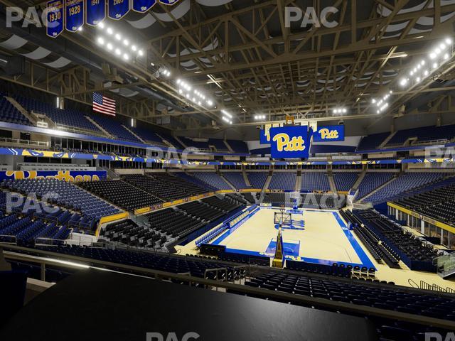 Petersen Events Center - Section Hitop 101 Seat View Petersen Events Center - Section Hitop 101 Seat View