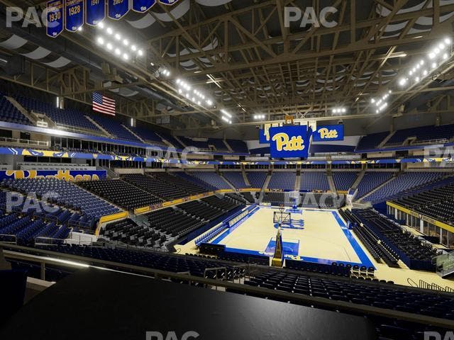 Petersen Events Center - Section Hitop 101 Seat View