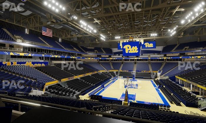 Petersen Events Center - Section Hitop 101 Seat View