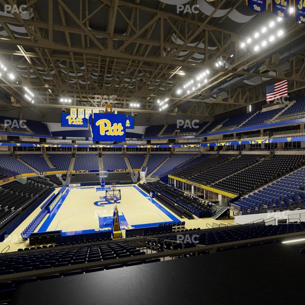 Petersen Events Center - Section Hitop 102 Seat View
