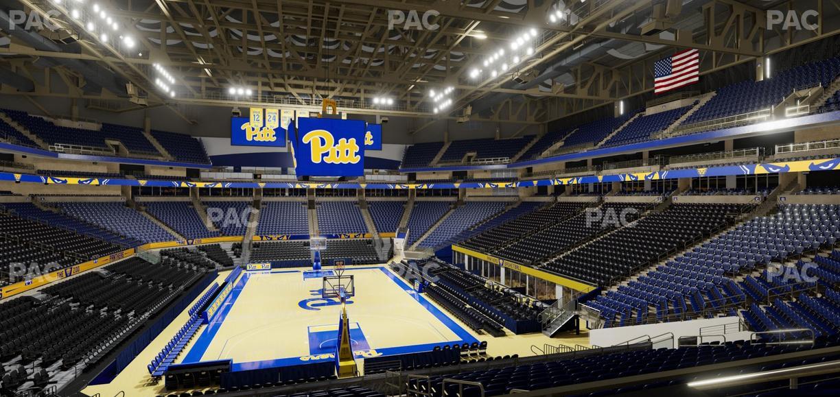 Petersen Events Center - Section Hitop 102 Seat View