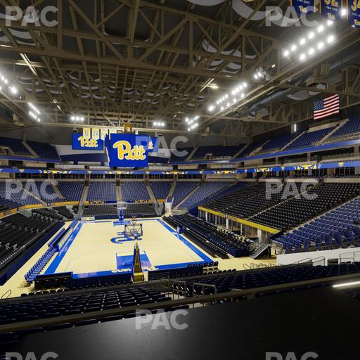 Petersen Events Center - Section Hitop 102 Seat View