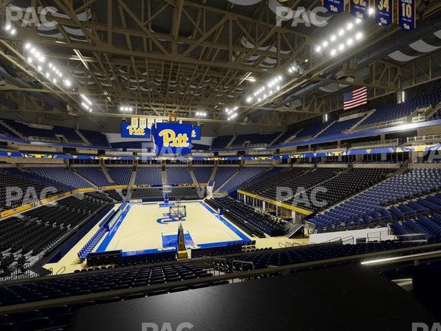 Petersen Events Center - Section Hitop 102 Seat View