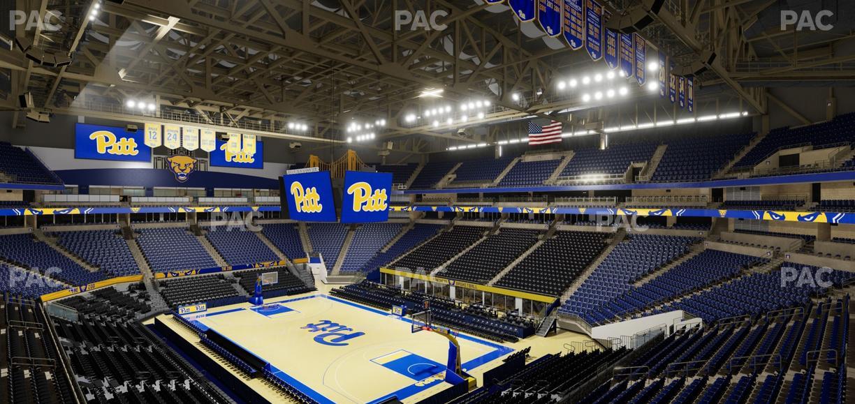 Petersen Events Center - Section Loge 204 Seat View
