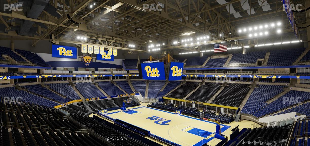 Petersen Events Center - Section Loge 205 Seat View