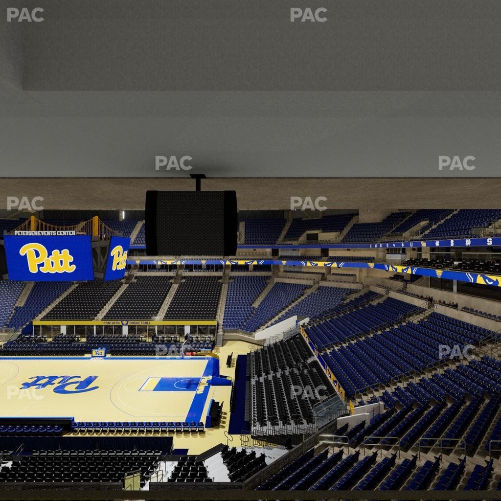 Petersen Events Center - Section Loge 206 Seat View